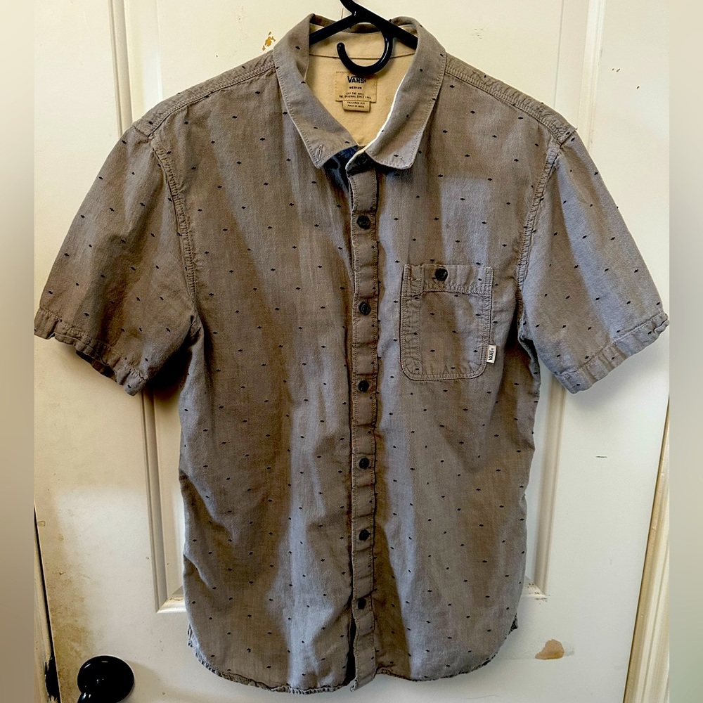 Vans Grey Buttondown Shirt